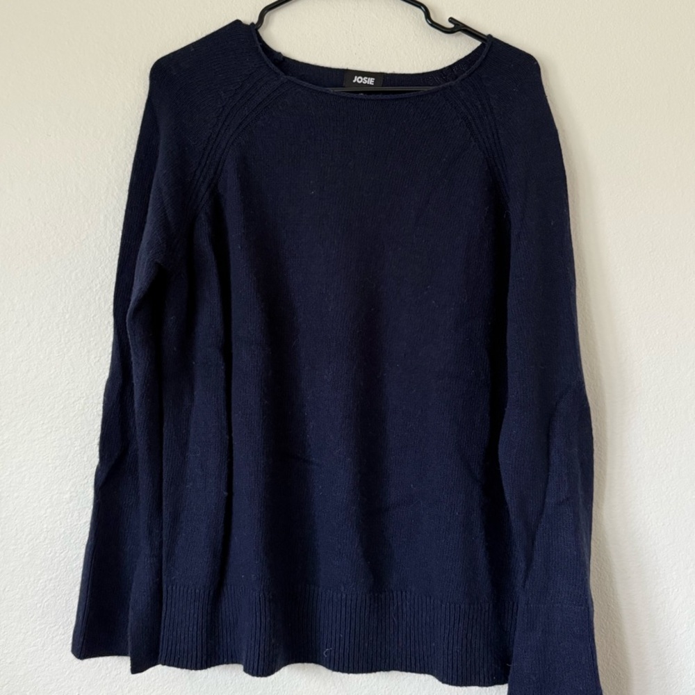 Josie Navy Blue Pullover Sweater